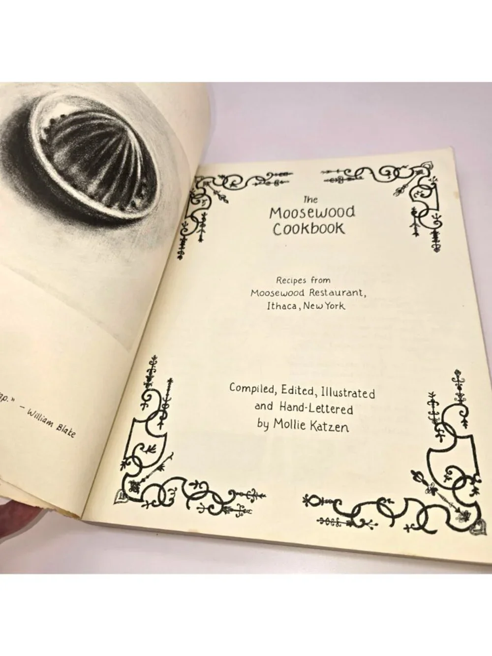 Moosewood Cookbook By Mollie Katzen 1977 Vintage Vegetarian Recipes CM2304